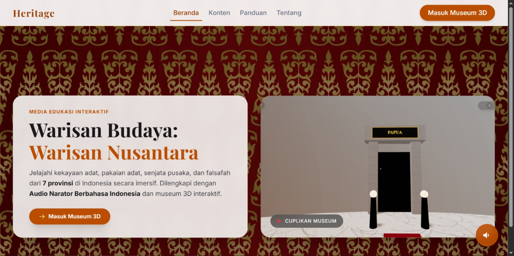 WARISAN BUDAYA INDONESIA